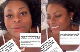 Jojo Todynho volta a debochar do SUS após pronunciamento do Ministério da Saúde (Foto: Reprodução) Jojo Todynho volta a debochar do SUS após pronunciamento do Ministério da Saúde (Foto: Reprodução)