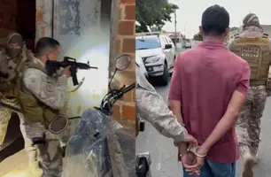 Megaoperação policial cumpre 35 mandados de prisão em nove cidades do Piauí (Foto: Reprodução)