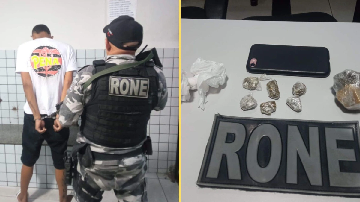 Menor de idade é apreendido com drogas no bairro Aroeiras, em Teresina