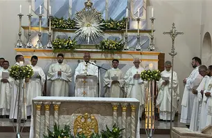 Missa na Catedral de Teresina celebra legado espiritual e social do Papa Francisco (Foto: Conecta Piauí)