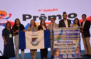 Monsenhor Hipólito alcança o 1⁰ lugar do estado no Prêmio Alfa 10 (Foto: Cidades na Net)