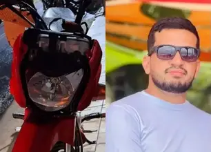 Motociclista morre após colidir com árvore no Piauí; viúva espera filho do casal