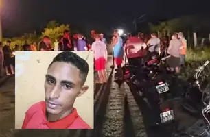 Motociclista morre após colidir com boi na PI-379, entre Picos e Aroeiras do Itaim (Foto: Reprodução)