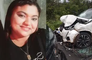 Mulher morre em grave acidente entre dois carros em município do Piauí (Foto: Reprodução)
