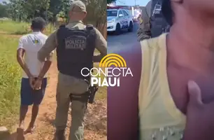 Mulher relata agressões de ex-marido em Palmeirais (Foto: Repórter 12/Conecta Piauí)