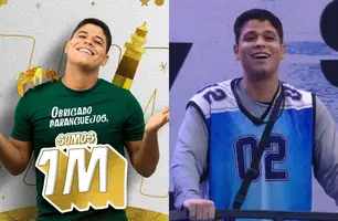 Na final do BBB 25, Guilherme ultrapassa marca de 1 milhão de seguidores (Foto: Reprodução)