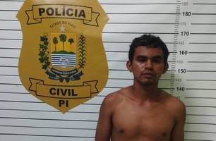 Neto é preso em flagrante por agredir e ameaçar avô em Parnaíba (Foto: Divulgação/Polícia Civil)