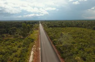 Obra da BR-222 entre São João e Matias Olímpio entra na reta final (Foto: Reprodução)