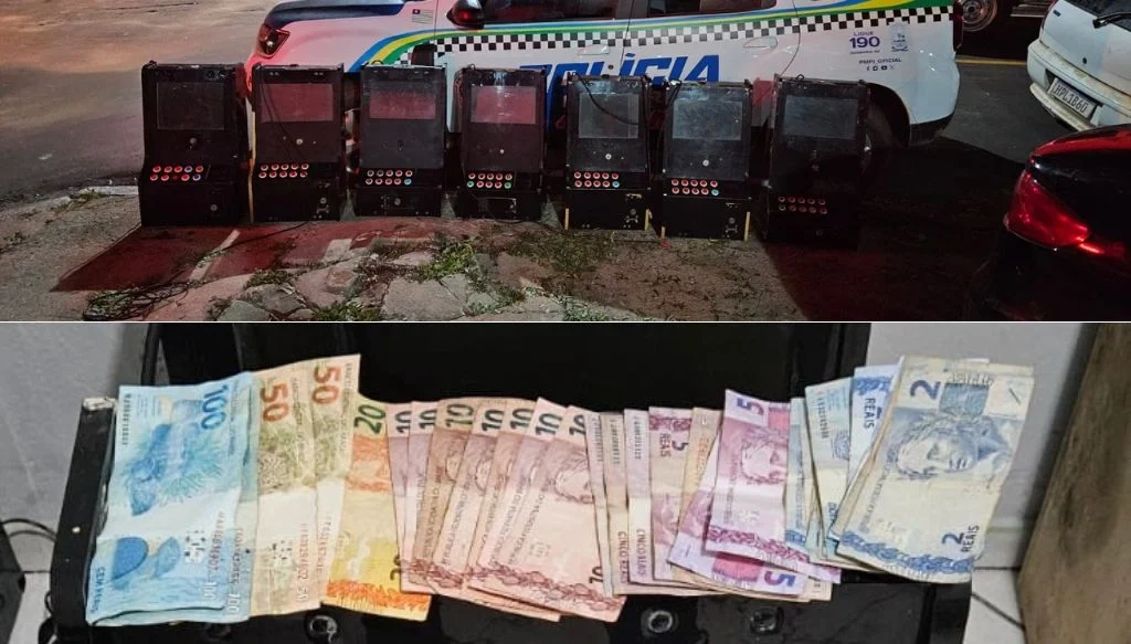 Operação das forças de segurança frustra esquema de jogos de azar no Piauí