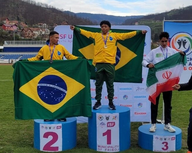 Paratleta piauiense conquista segundo ouro em campeonato mundial na Sérvia
