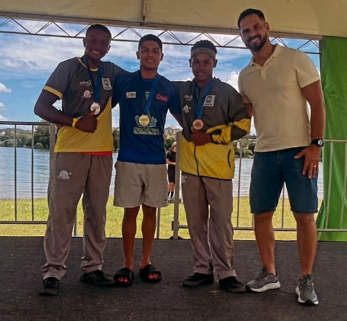 Piauienses conquistam quatro medalhas na Copa Brasil de Canoagem Velocidade