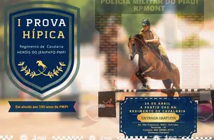 PM promove I Prova Hípica do Regimento de Cavalaria Heróis do Jenipapo em Teresina (Foto: Reprodução)