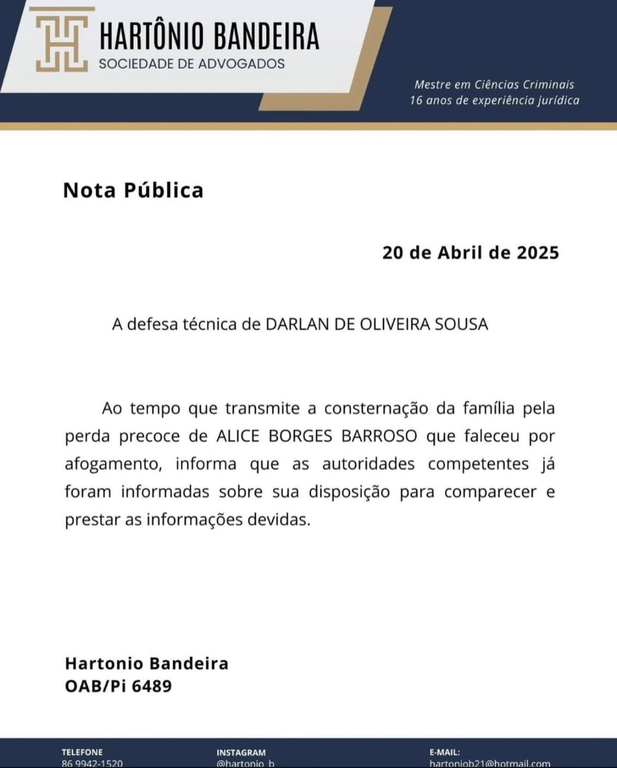 Polícia aponta feminicídio no caso de jovem encontrada morta no Rio Surubim
