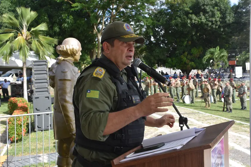 Polícia Militar do Piauí celebra Dia de Tiradentes com solenidade no Comando-Geral