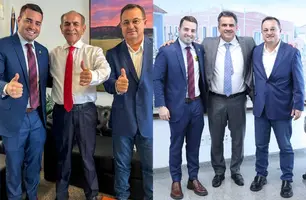 Prefeito de Aroazes se reúne com senadores em Brasília para discutir demandas (Foto: Reprodução)