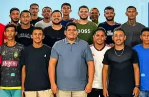 Prefeito de Madeiro se reúne com seleção local para discutir Campeonato APPM (Foto: Reprodução)
