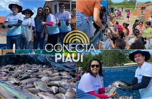 Prefeito Magnum Cardoso garante ceia de Semana Santa para 2 mil famílias em Caxingó (Foto: Reprodução)