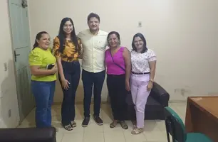 Prefeito Talles Marques se reúne com equipe do Conselho Tutelar (Foto: Reprodução)