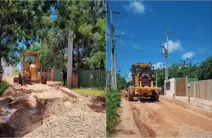 Prefeitura de Cajueiro da Praia avança com obras em Barra Grande (Foto: Reprodução)