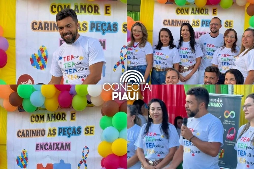 Prefeitura de Guadalupe realiza evento de conscientização sobre o autismo
