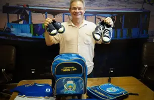 Prefeitura de Timon inicia entrega de fardamentos escolares com novidades para alunos da rede municipal (Foto: Reprodução)