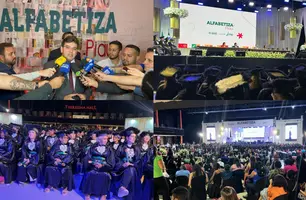 Programa Alfabetiza Piauí realiza cerimônia de formatura de mais de 500 alunos (Foto: Conecta Piauí)