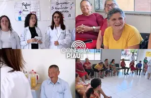 Projeto leva cuidados de saúde para idosos no município de Geminiano (Foto: Reprodução)