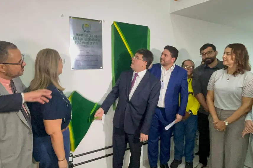 Rafael Fonteles inaugura reforma do Polo Piauí Center e Espaço da Cidadania