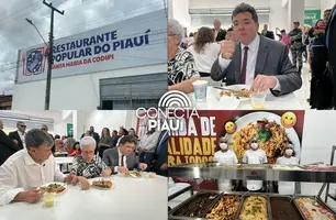 Restaurante Popular é inaugurado no bairro Santa Maria da Codipi, em Teresina (Foto: James Rodrigues / Conecta Piauí)