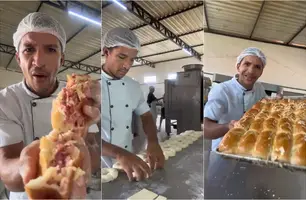 Richard Wallace, o padeiro da “Rosca”, se muda para Demerval Lobão (Foto: Reprodução)