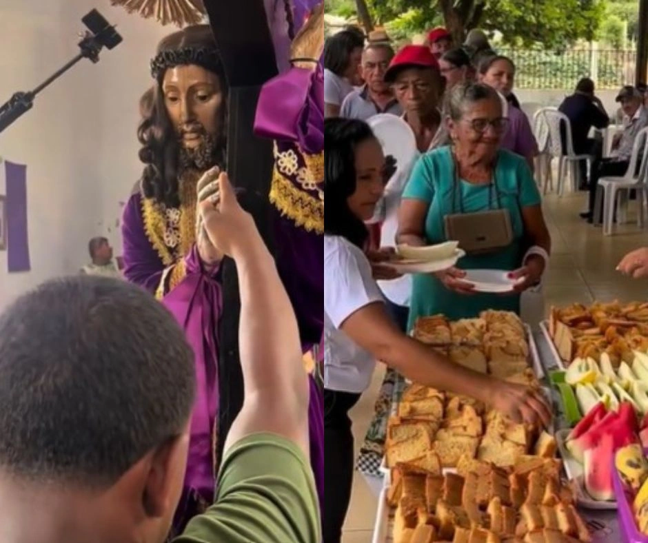 São Francisco do Piauí leva romeiros à procissão de Bom Jesus dos Passos