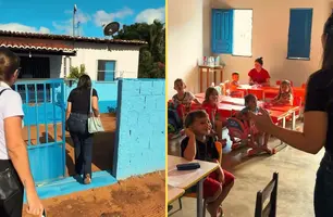Secretaria de Educação de Cocal visita escolas da zona rural para acompanhar demandas (Foto: Reprodução)