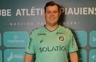 Silvio Eduardo, coordenador das categorias de base do CAP (Foto: Lucas Batista | Clube Atlético Piauiense)