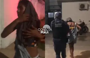 Sogra é presa após esfaquear nora durante discussão familiar em Altos (Foto: Conecta Piauí)