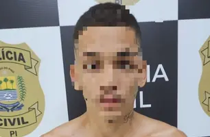 Suspeito de assaltar motorista de aplicativo é preso em Teresina (Foto: Reprodução)