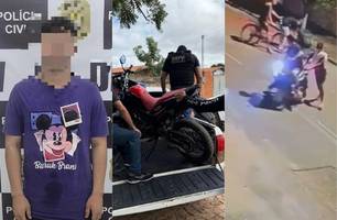 Suspeito de roubar moto e cavaquinho de músico é preso em Teresina (Foto: Divulgação/Polícia Civil)