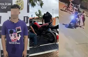 Suspeito de roubar moto e cavaquinho de músico é preso em Teresina (Foto: Divulgação/Polícia Civil)