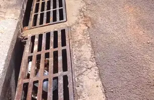 Teresina afunda na chuva e lidera falta de bueiros entre capitais, diz IBGE (Foto: Reprodução)