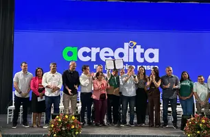 Timon adere ao programa 'Acredita no Primeiro Passo' com presença do W. Dias (Foto: Conecta Piauí)