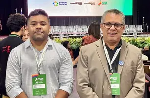 Tropi e Rafael Aquino (Foto: Reprodução)