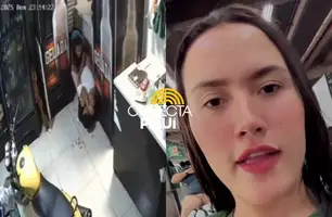 Vítima que jogou pimenta em criminoso durante assalto deixa o Piauí sob ameaças (Foto: Reprodução)