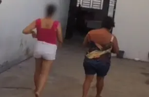 Adolescente é apreendida após ameaçar mãe com faca no pescoço em Teresina (Foto: Repórter 12/Conecta Piauí)