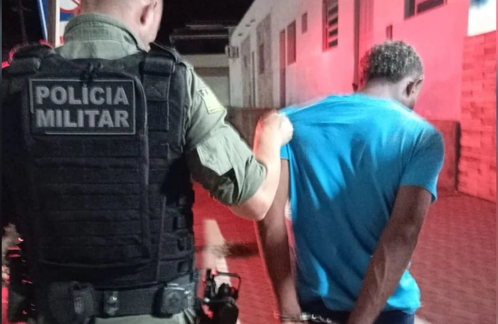 Agressor é capturado em Simões após deixar vítima desacordada em via pública
