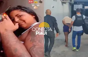 ‘Arlequina’ gerenciava ação de mulheres do Bonde dos 40 em Teresina, diz delegado (Foto: Reprodução)