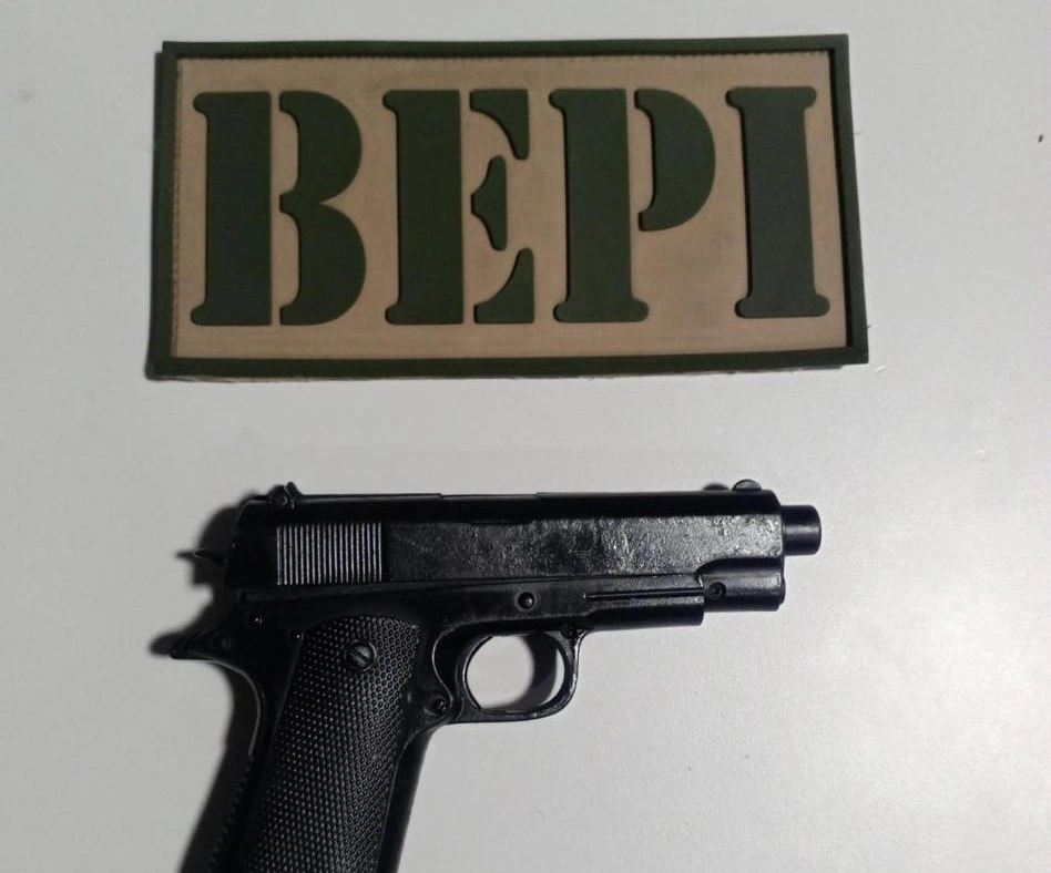 Arma usada no crime