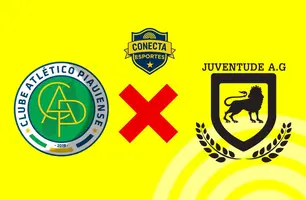 Atlético-PI x Juventude-MS (Foto: Reprodução)