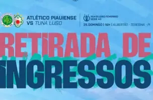 Atlético Piauiense encara Tuna Luso neste domingo com entrada gratuita no Albertão (Foto: Reprodução)
