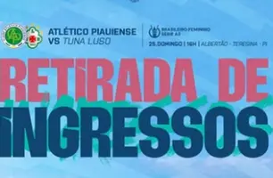 Atlético Piauiense encara Tuna Luso neste domingo com entrada gratuita no Albertão (Foto: Reprodução)