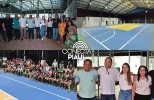 Beneditinos inaugura a Quadra Poliesportiva Vilmar Pereira Passos (Foto: Conecta Piauí)