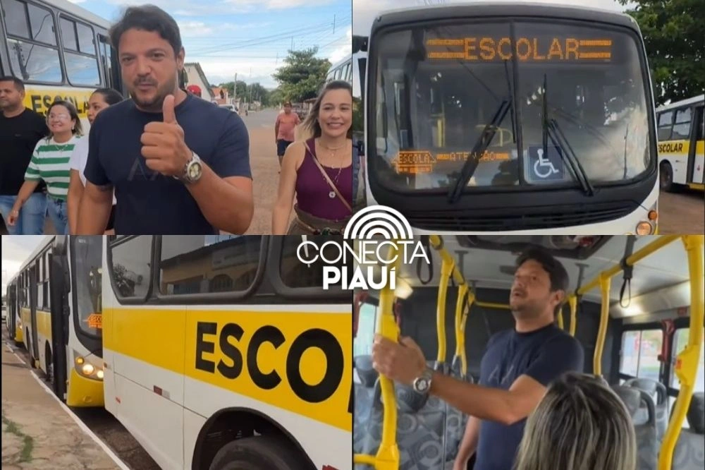 Beneditinos recebe nova frota de ônibus escolares para rede municipal